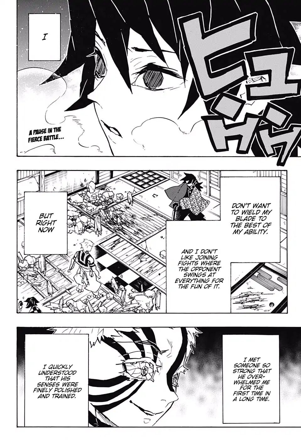 Kimetsu no Yaiba Chapter 150 page 2 - Chapter 150: Noticing