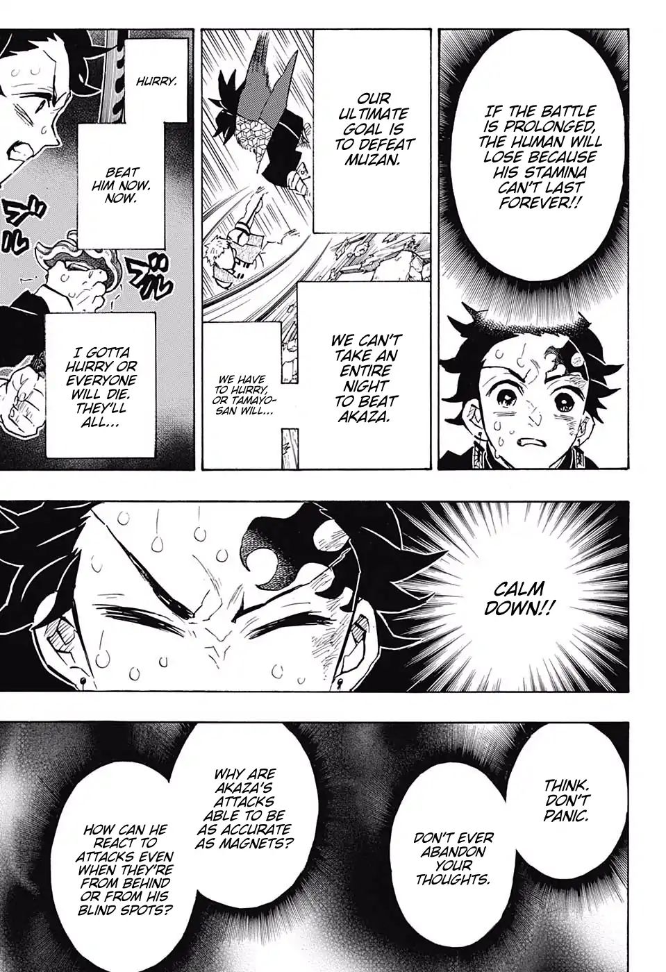 Kimetsu no Yaiba Chapter 150 page 9 - Chapter 150: Noticing
