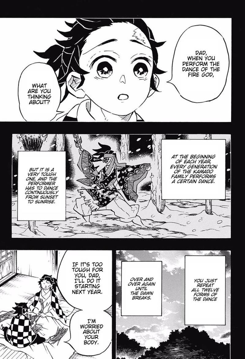 Kimetsu no Yaiba Chapter 151 page 3 - Chapter 151: The Sound of Bells on a Snowy Moonlight Night