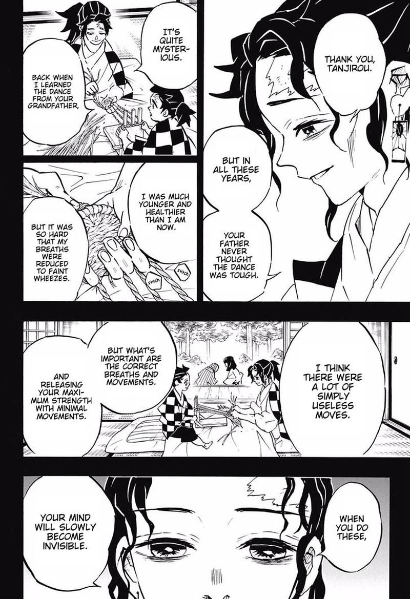 Kimetsu no Yaiba Chapter 151 page 4 - Chapter 151: The Sound of Bells on a Snowy Moonlight Night