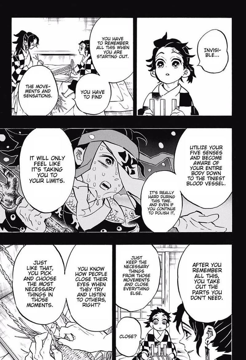 Kimetsu no Yaiba Chapter 151 page 5 - Chapter 151: The Sound of Bells on a Snowy Moonlight Night