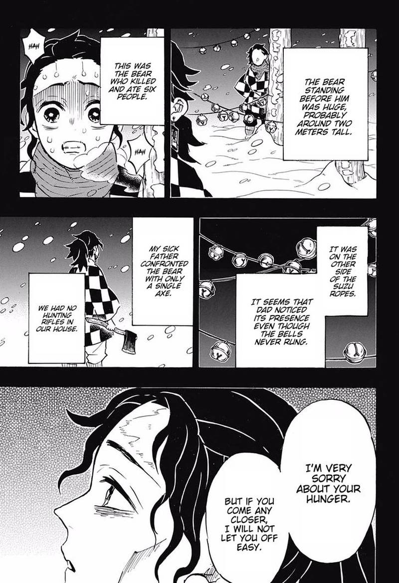 Kimetsu no Yaiba Chapter 151 page 9 - Chapter 151: The Sound of Bells on a Snowy Moonlight Night
