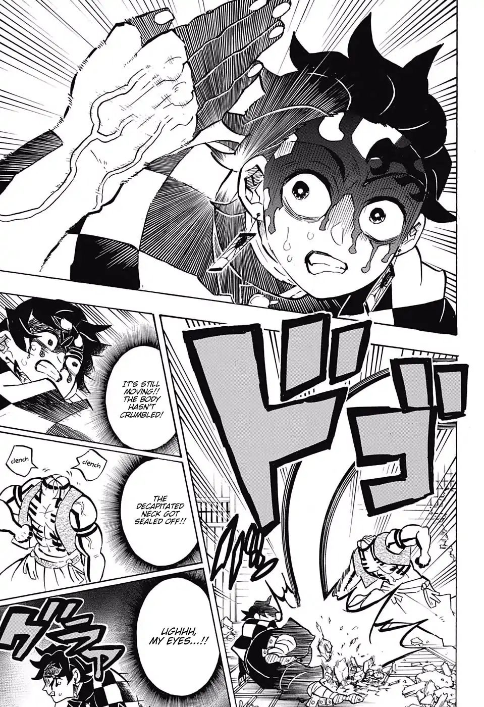 Kimetsu no Yaiba Chapter 153 page 11 - Chapter 153: Pulled