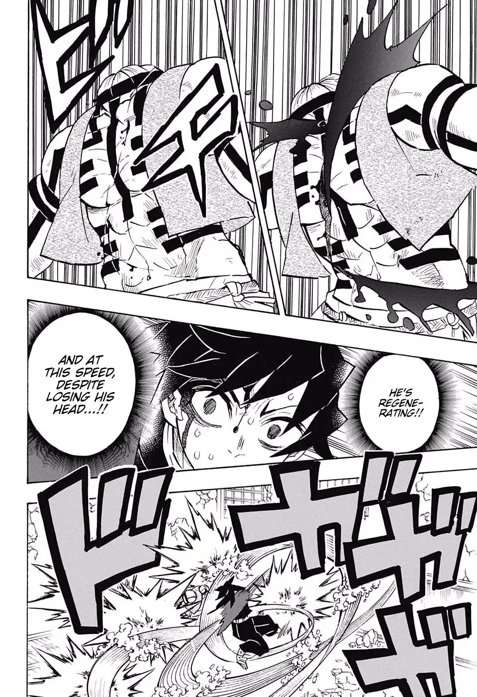 Kimetsu no Yaiba Chapter 153 page 16 - Chapter 153: Pulled