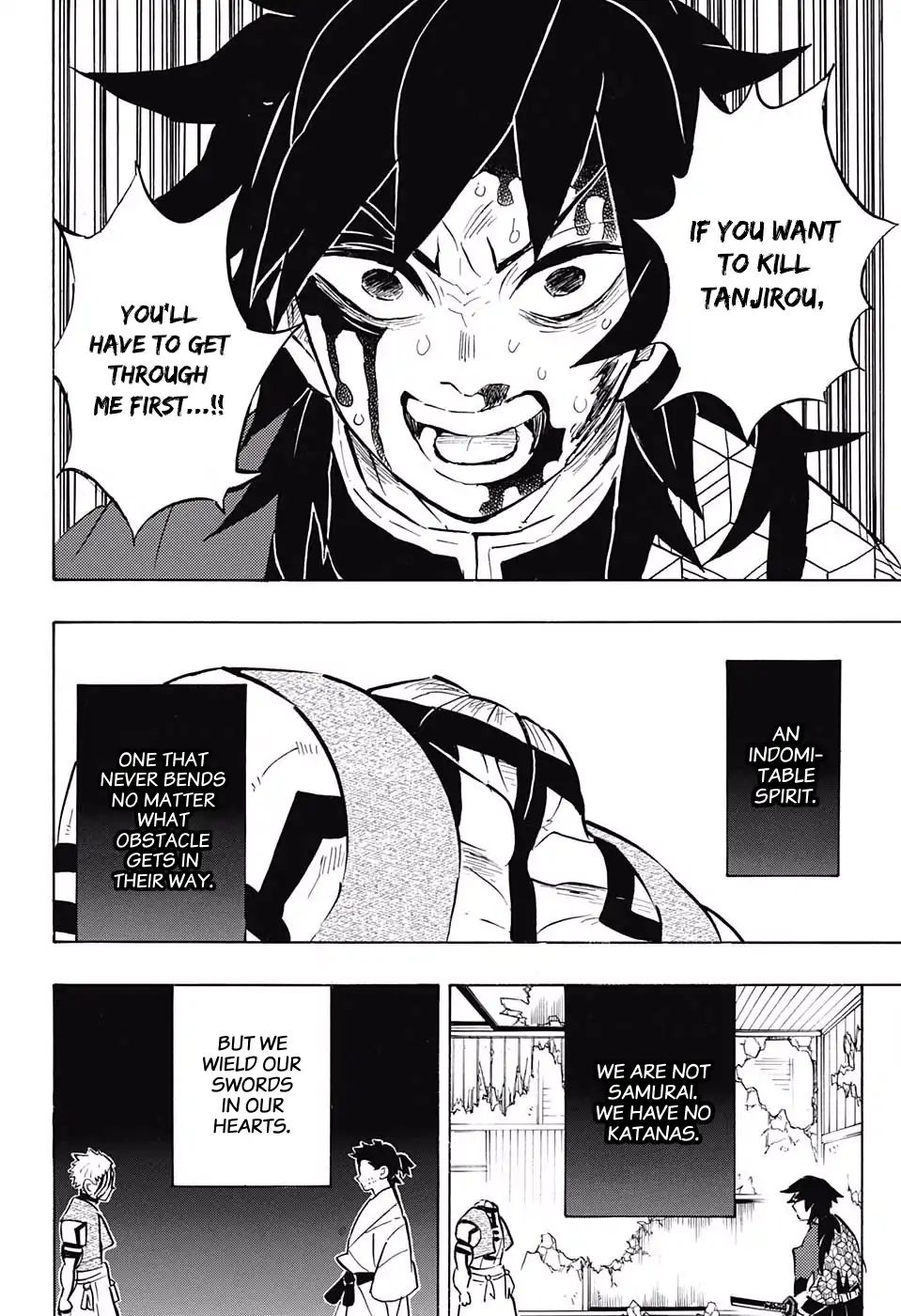 Kimetsu no Yaiba Chapter 153 page 18 - Chapter 153: Pulled
