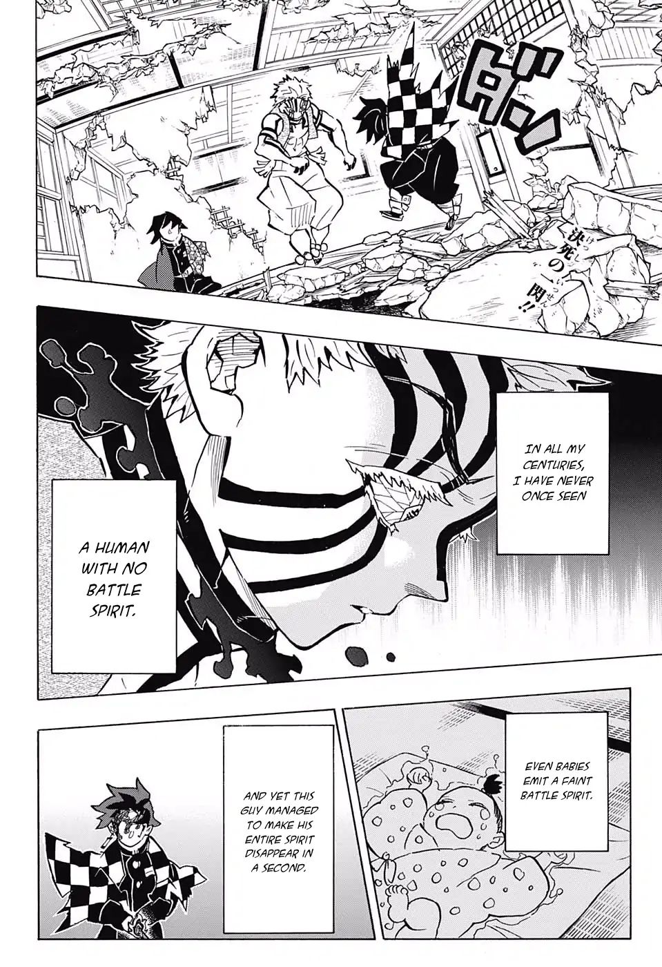 Kimetsu no Yaiba Chapter 153 page 2 - Chapter 153: Pulled