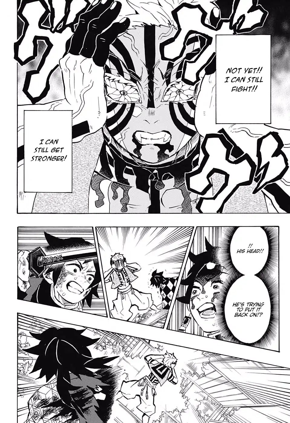 Kimetsu no Yaiba Chapter 153 page 6 - Chapter 153: Pulled