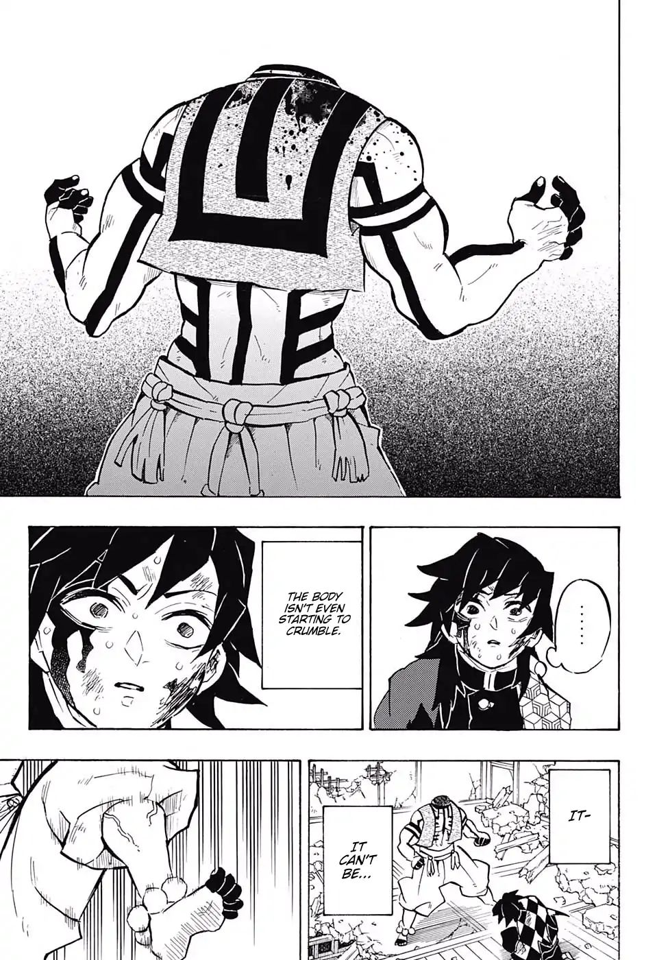 Kimetsu no Yaiba Chapter 153 page 9 - Chapter 153: Pulled
