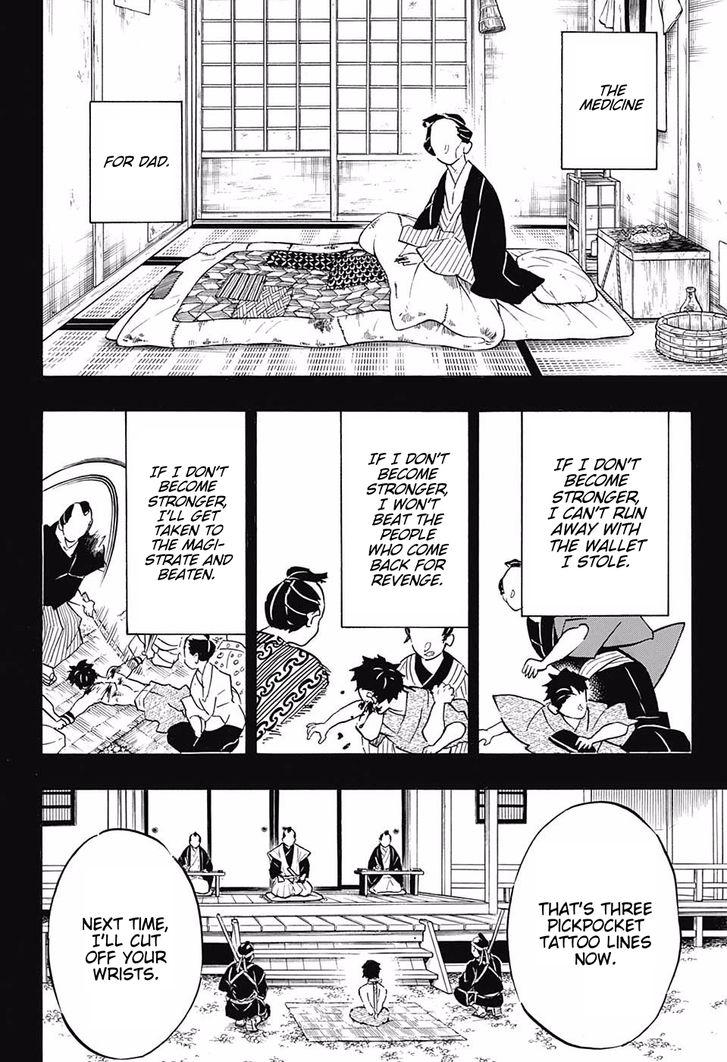 Kimetsu no Yaiba Chapter 154 page 6 - Chapter 154: Assaulted by Memories