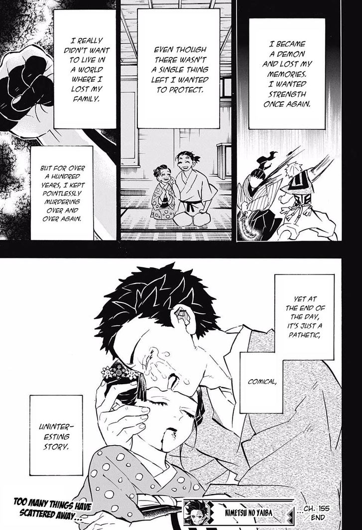 Kimetsu no Yaiba Chapter 155 page 19 - Chapter 155: Useless Komainu