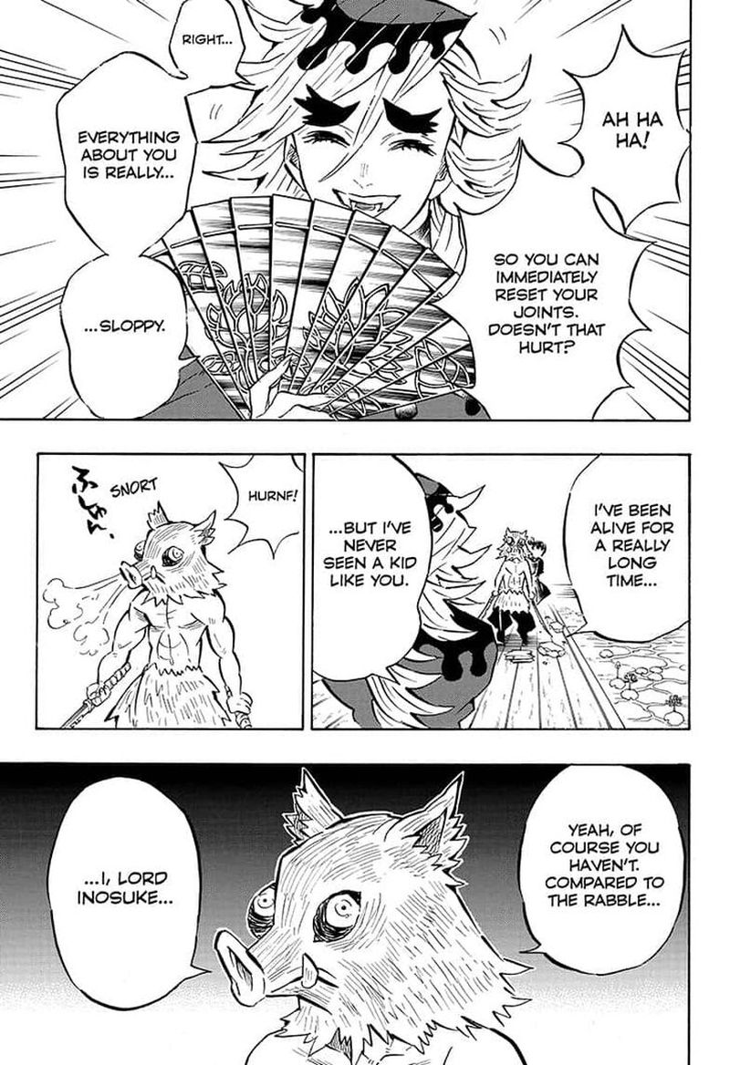 Kimetsu no Yaiba Chapter 159 page 17 - Chapter 159: Face