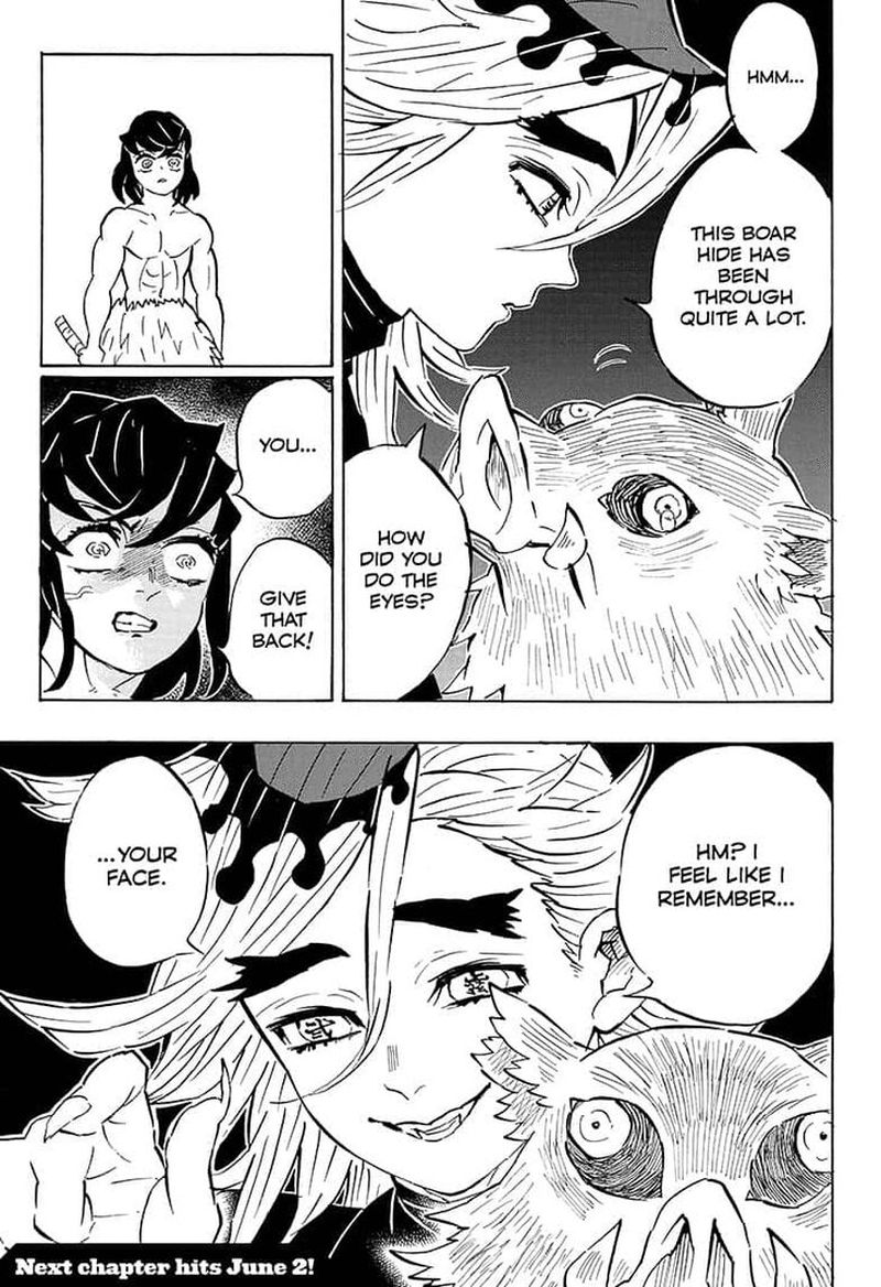 Kimetsu no Yaiba Chapter 159 page 19 - Chapter 159: Face