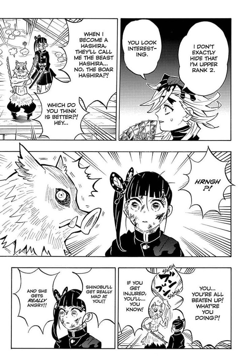 Kimetsu no Yaiba Chapter 159 page 3 - Chapter 159: Face
