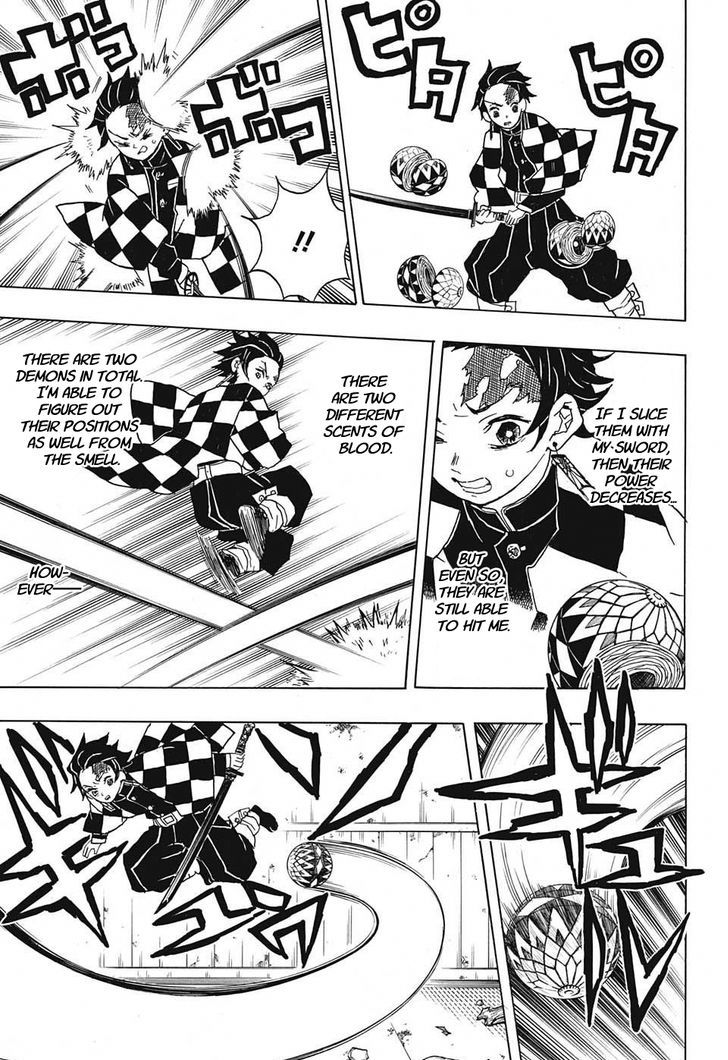 Kimetsu no Yaiba Chapter 16 page 17 - Chapter 16: Playing Temari