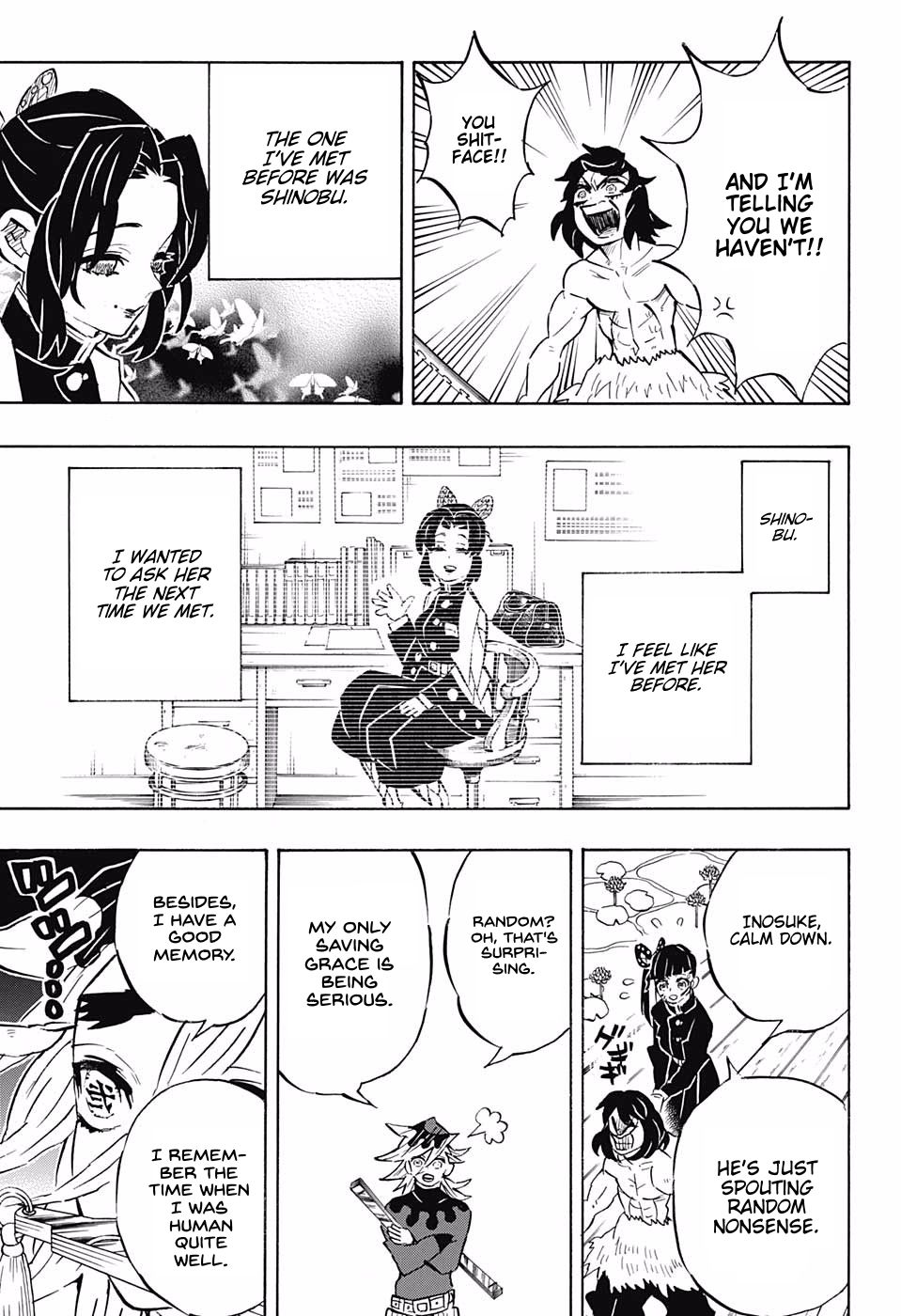 Kimetsu no Yaiba Chapter 160 page 3 - Chapter 160: Similar Features, Returning Memories