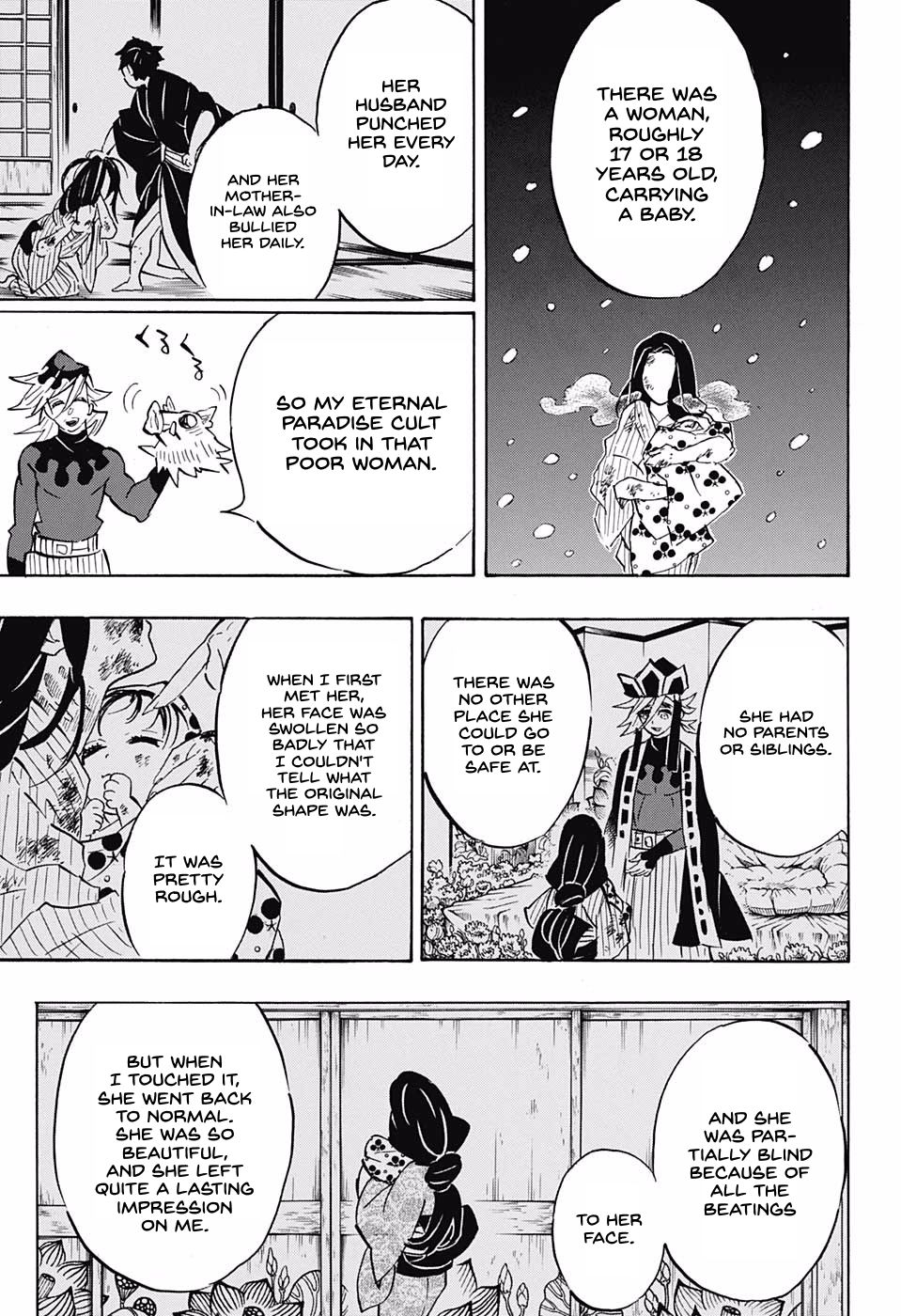 Kimetsu no Yaiba Chapter 160 page 5 - Chapter 160: Similar Features, Returning Memories