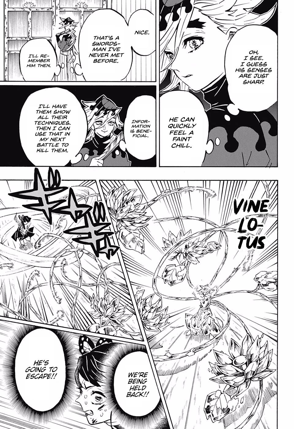 Kimetsu no Yaiba Chapter 161 page 13 - Chapter 161: Flapping Butterfly Wings