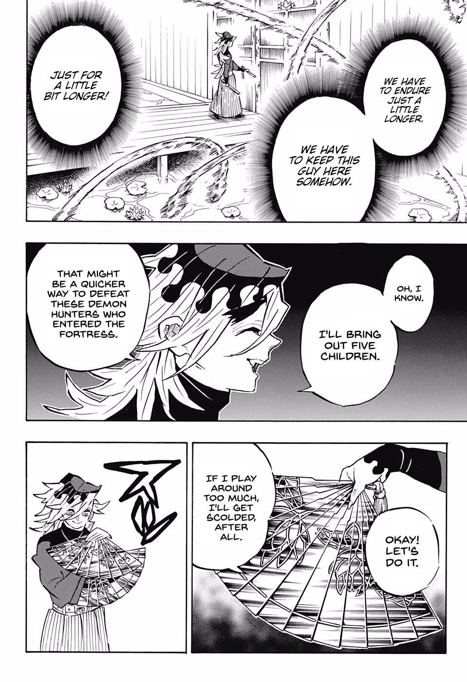Kimetsu no Yaiba Chapter 161 page 14 - Chapter 161: Flapping Butterfly Wings