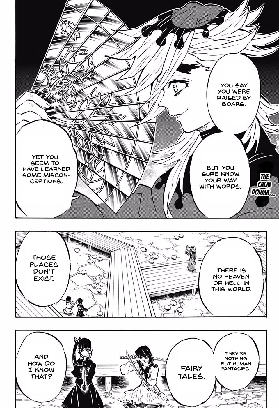 Kimetsu no Yaiba Chapter 161 page 2 - Chapter 161: Flapping Butterfly Wings