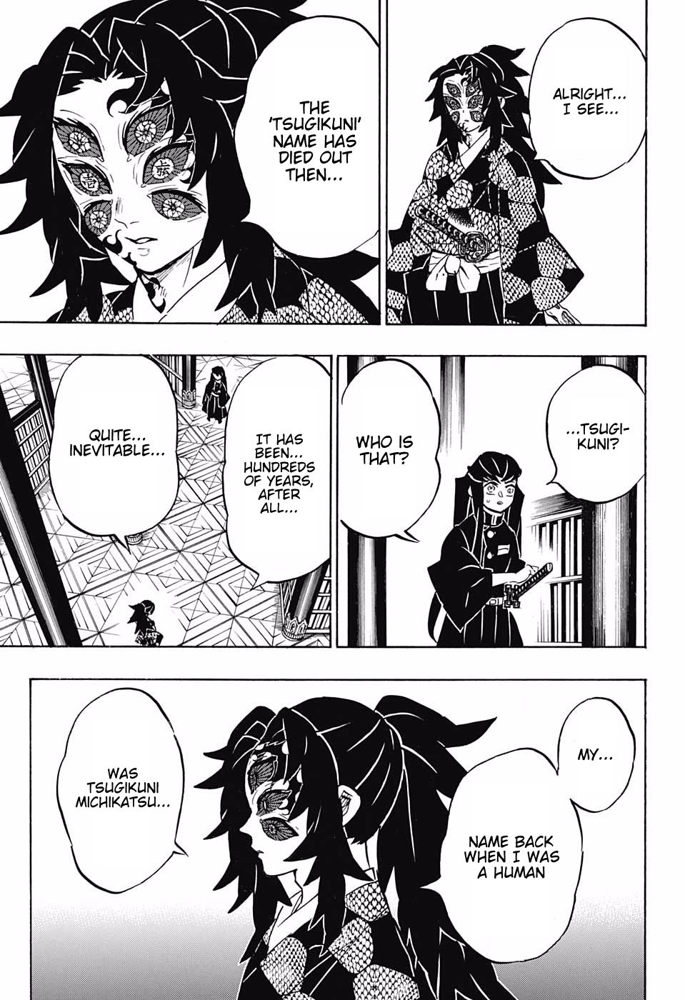Kimetsu no Yaiba Chapter 165 page 5 - Chapter 165: Stunned and Trembling