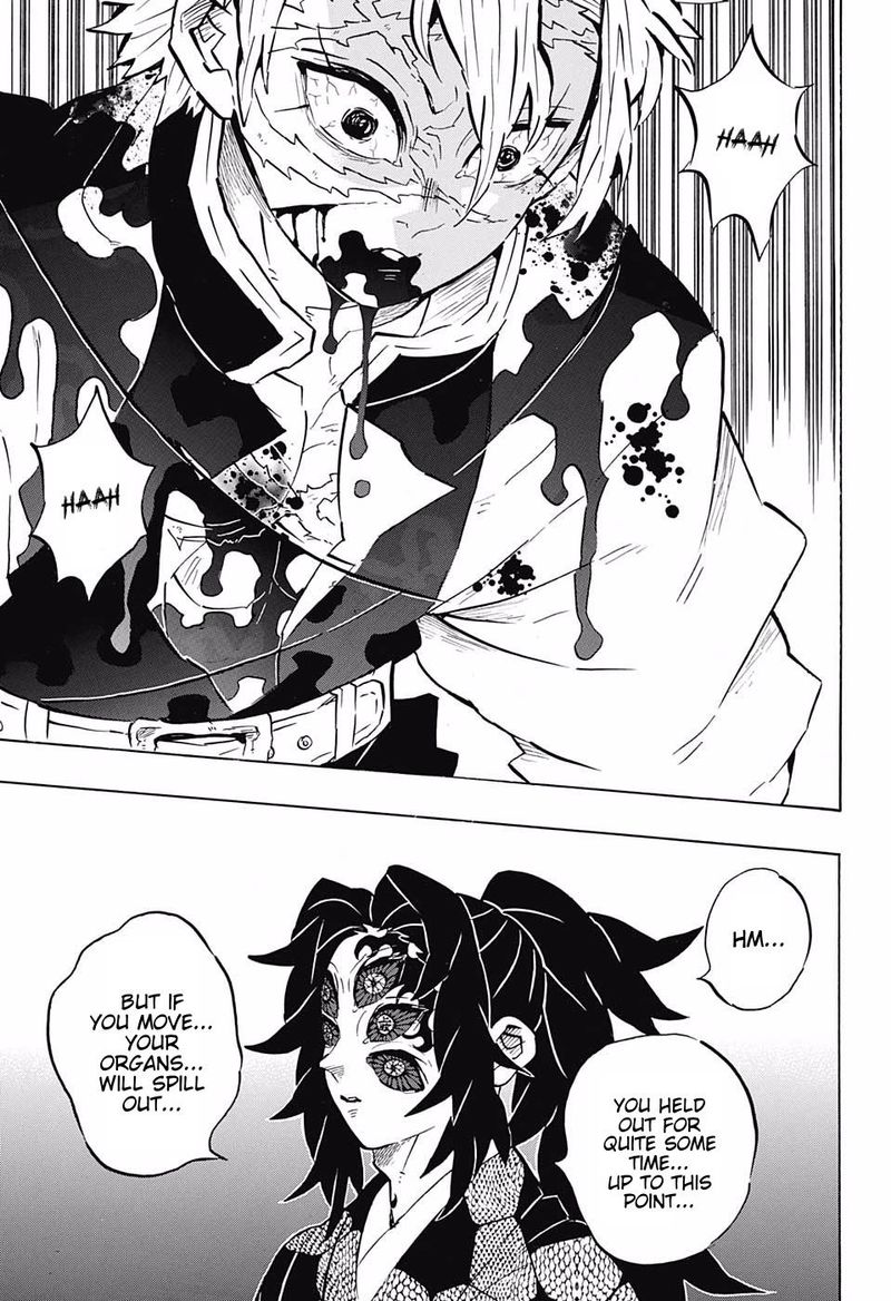 Kimetsu no Yaiba Chapter 167 page 17 - Chapter 167: A Request