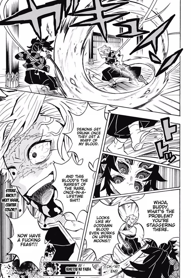 Kimetsu no Yaiba Chapter 167 page 19 - Chapter 167: A Request