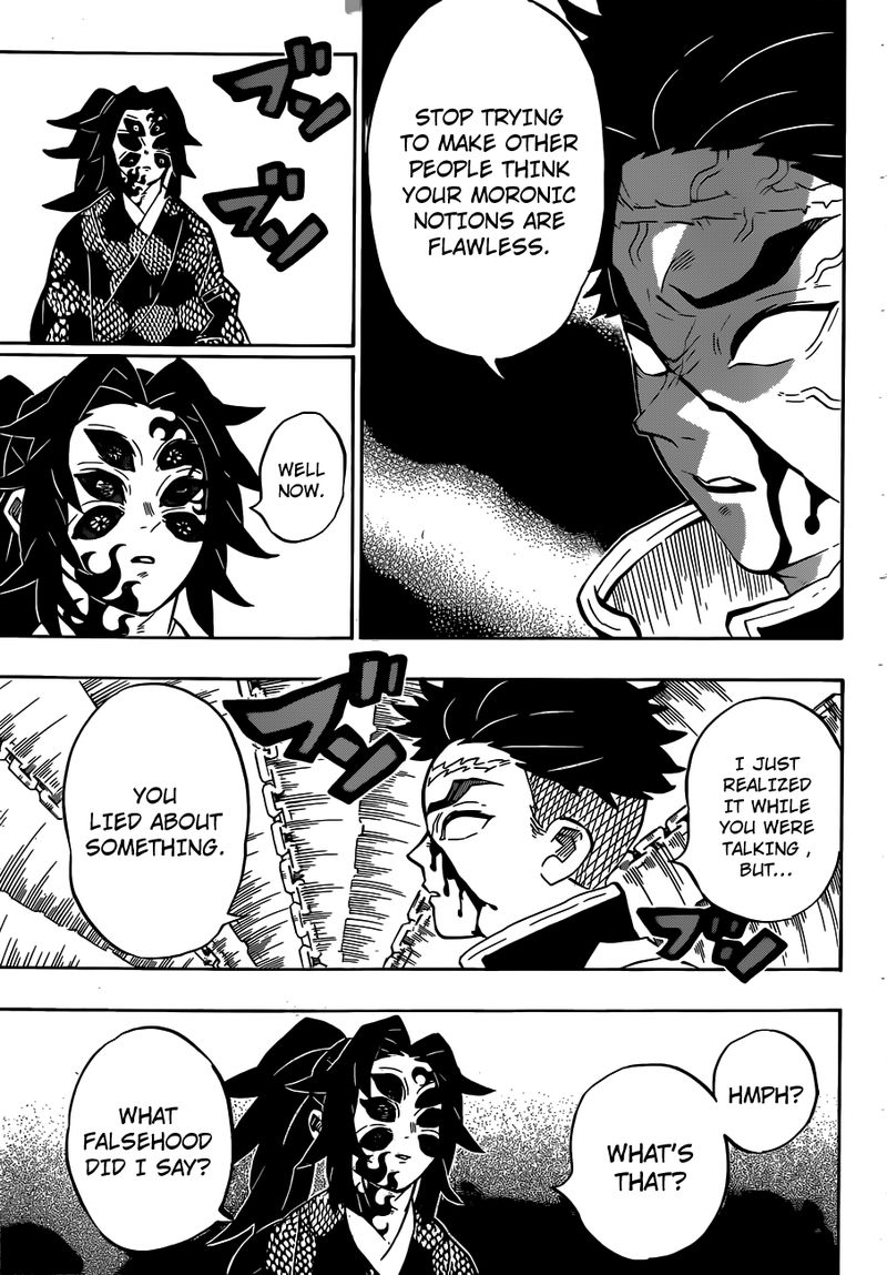 Kimetsu no Yaiba Chapter 170 page 11 - Chapter 170: The Immovable Hashira