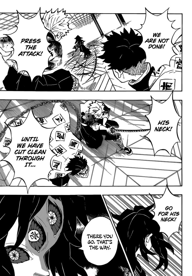 Kimetsu no Yaiba Chapter 171 page 14 - Chapter 171: Transformation