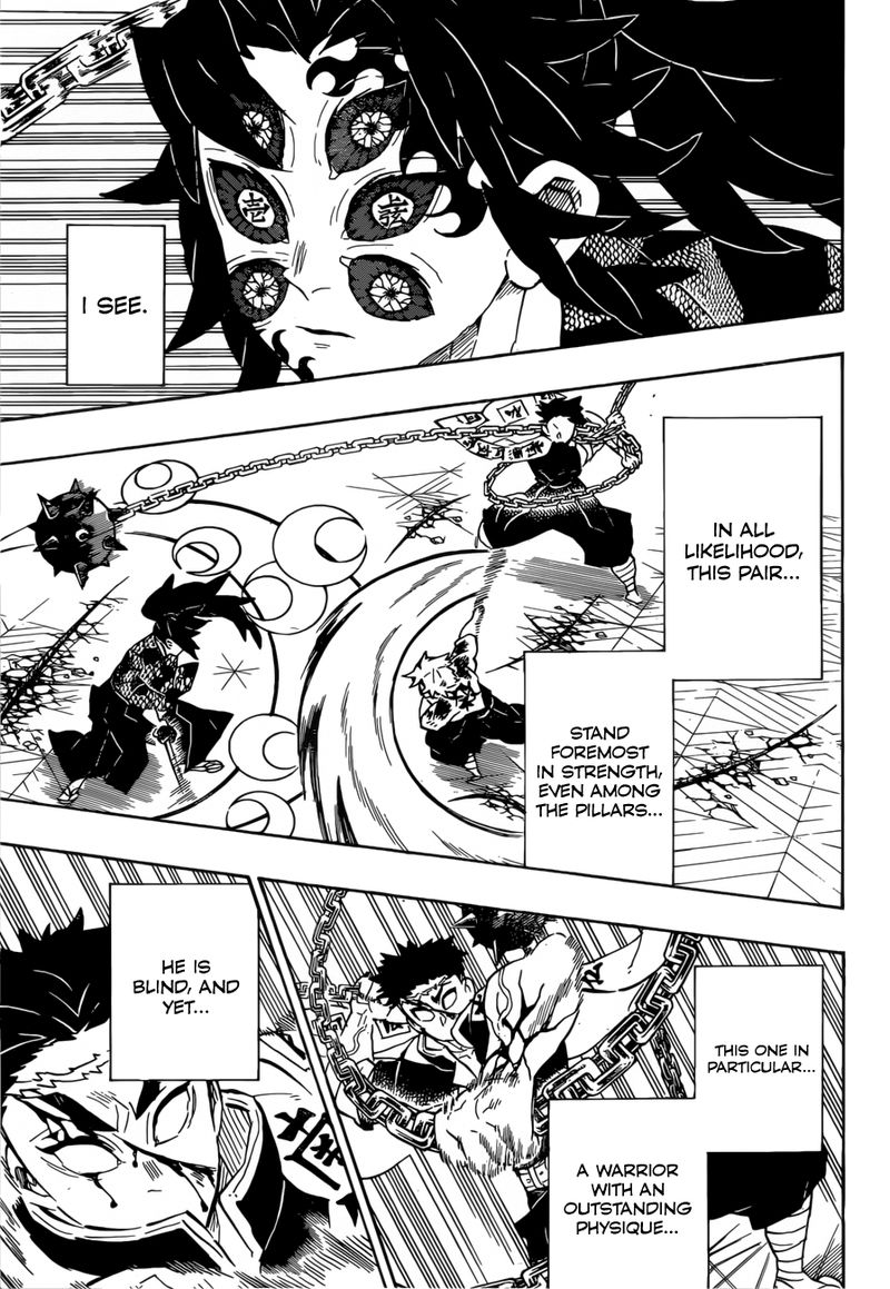Kimetsu no Yaiba Chapter 171 page 5 - Chapter 171: Transformation