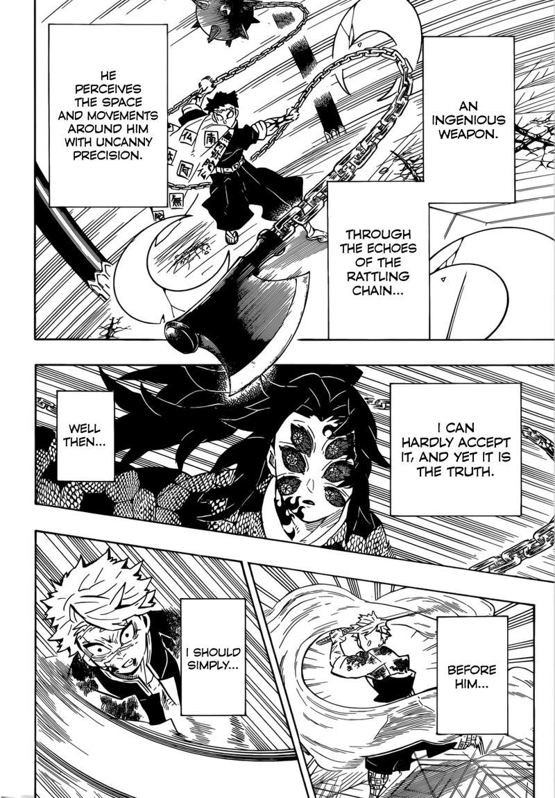 Kimetsu no Yaiba Chapter 171 page 6 - Chapter 171: Transformation