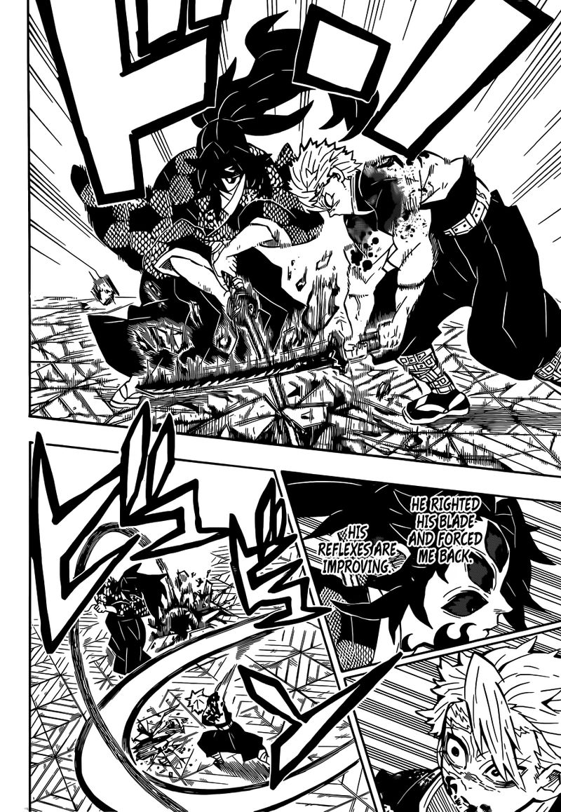 Kimetsu no Yaiba Chapter 171 page 8 - Chapter 171: Transformation