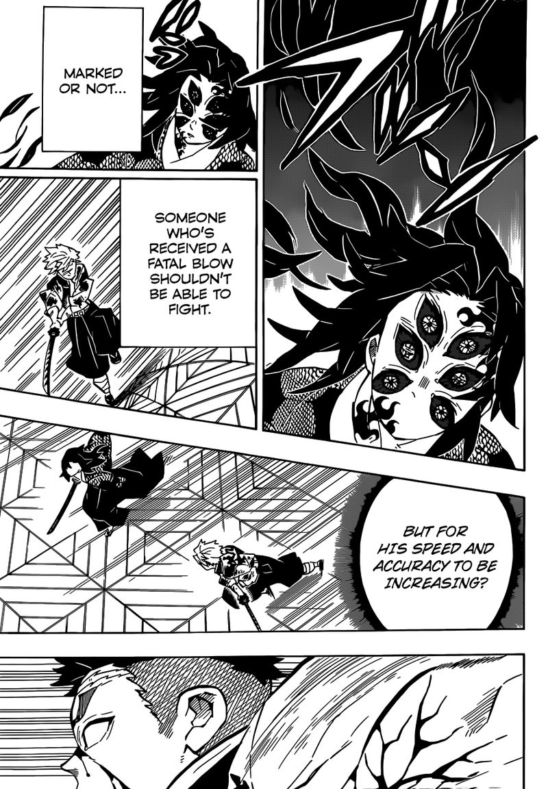 Kimetsu no Yaiba Chapter 171 page 9 - Chapter 171: Transformation