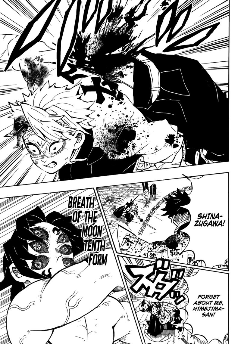 Kimetsu no Yaiba Chapter 172 page 11 - Chapter 172: A Weakling's Potential