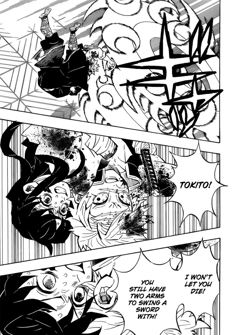 Kimetsu no Yaiba Chapter 172 page 13 - Chapter 172: A Weakling's Potential