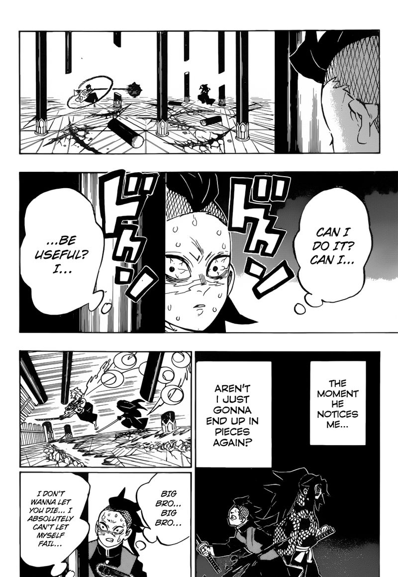 Kimetsu no Yaiba Chapter 172 page 14 - Chapter 172: A Weakling's Potential