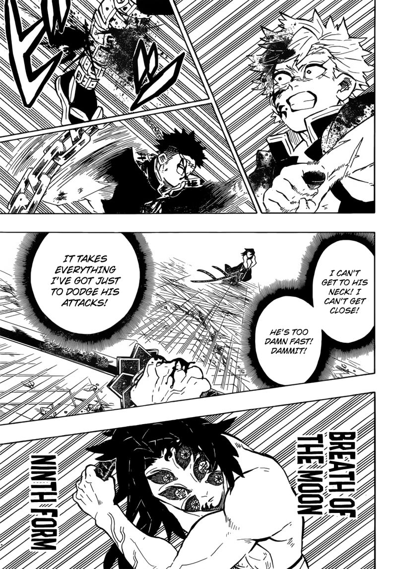 Kimetsu no Yaiba Chapter 172 page 9 - Chapter 172: A Weakling's Potential