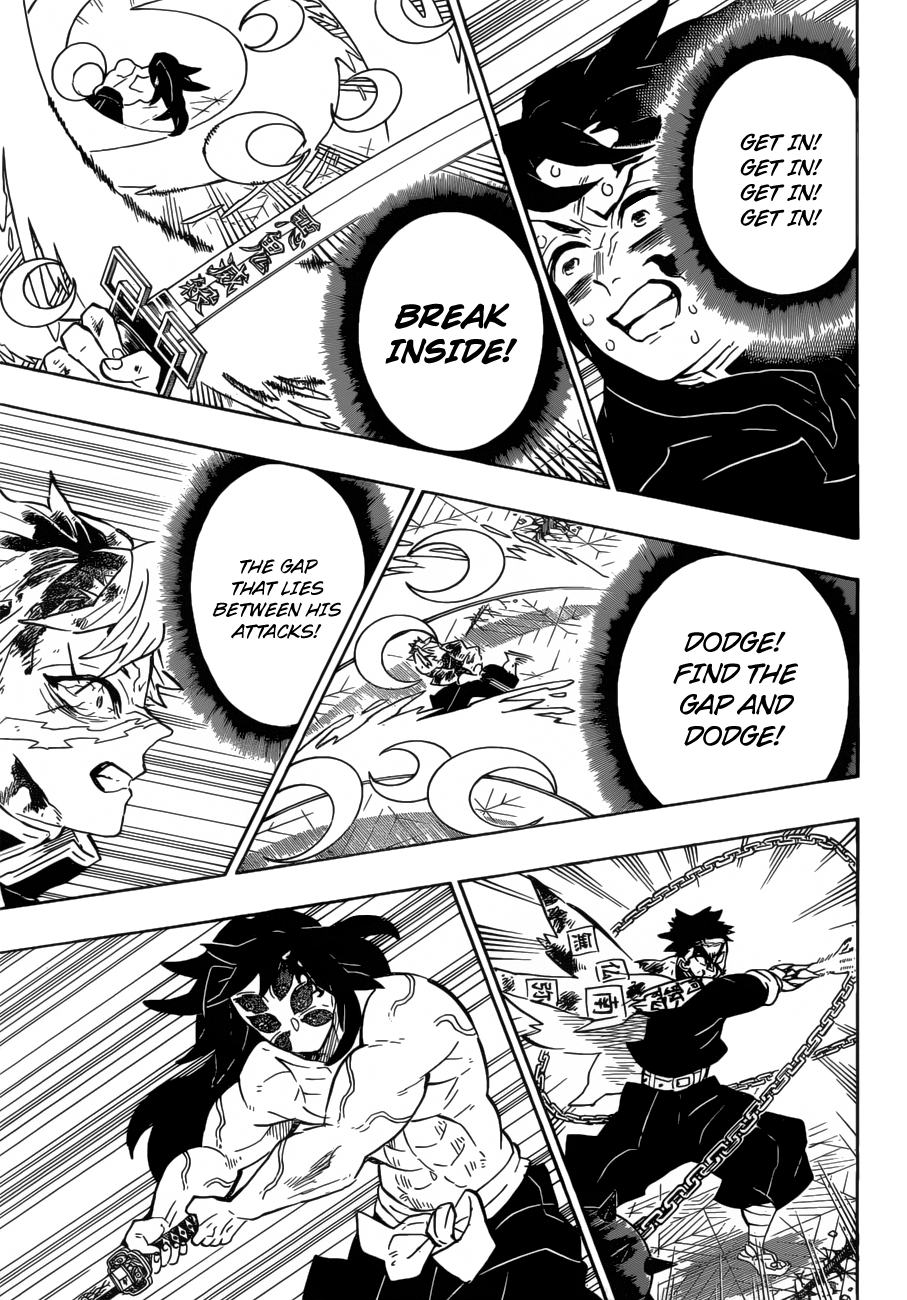 Kimetsu no Yaiba Chapter 173 page 11 - Chapter 173: The Path of Opening a Steadfast Heart