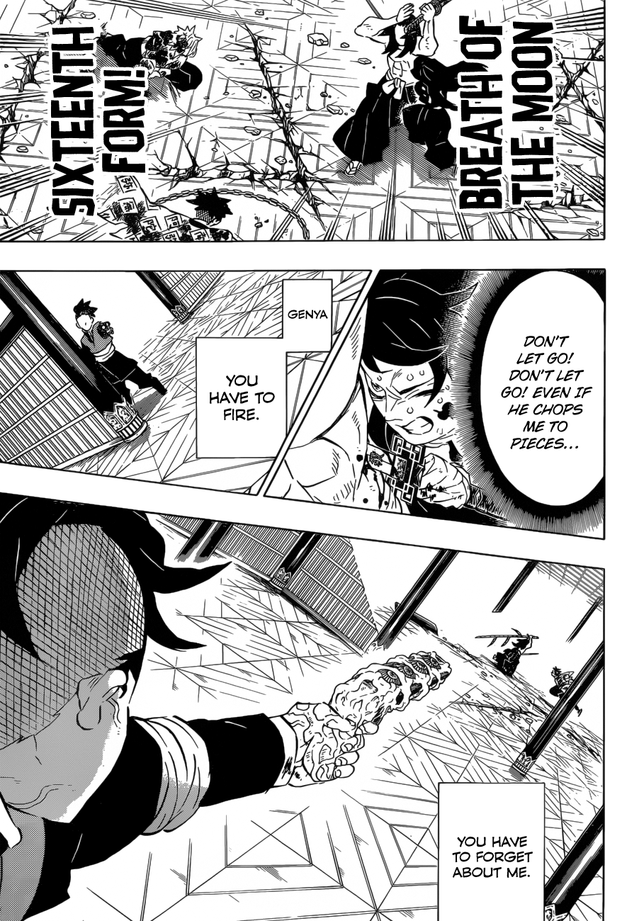 Kimetsu no Yaiba Chapter 173 page 17 - Chapter 173: The Path of Opening a Steadfast Heart