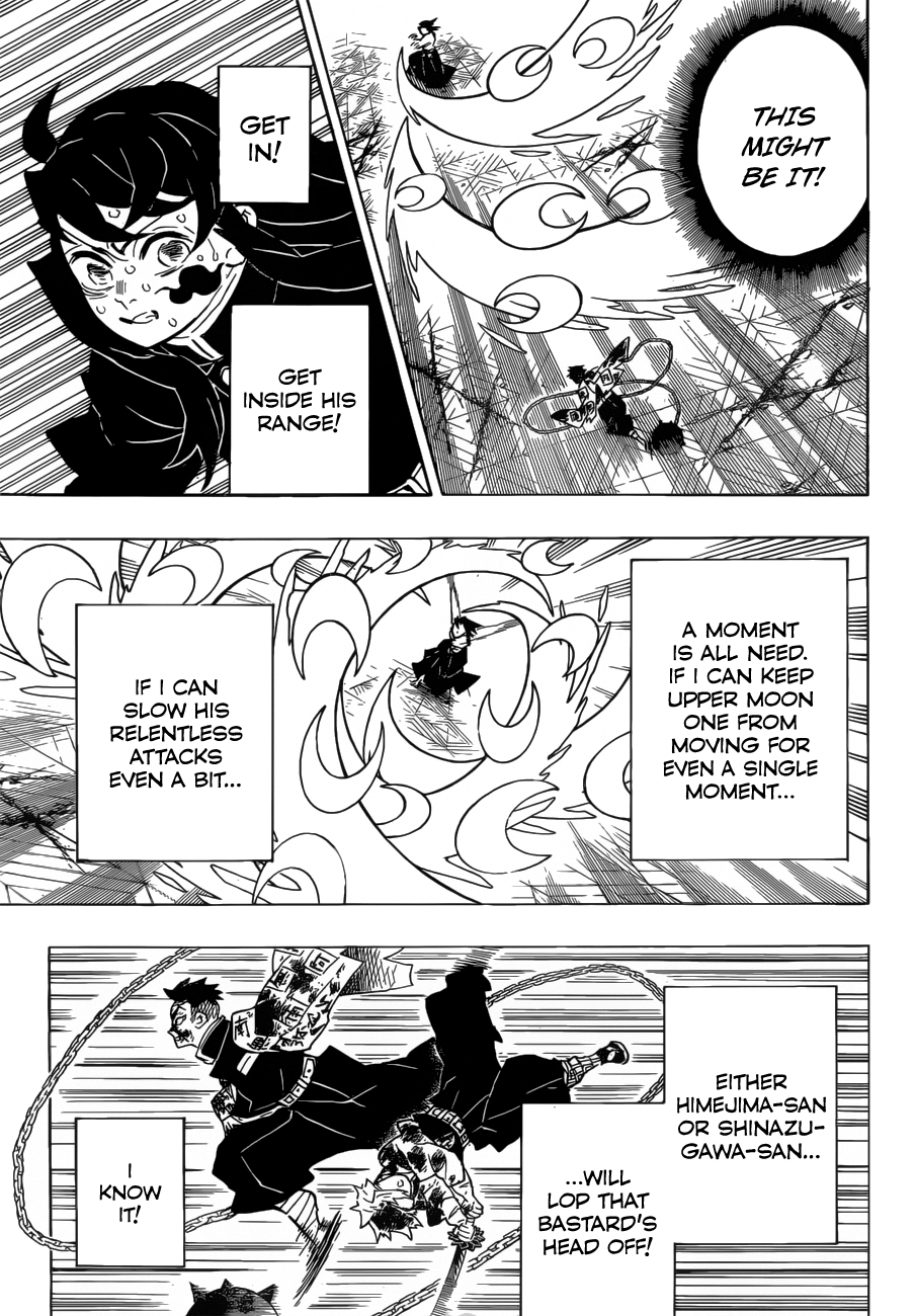 Kimetsu no Yaiba Chapter 173 page 7 - Chapter 173: The Path of Opening a Steadfast Heart