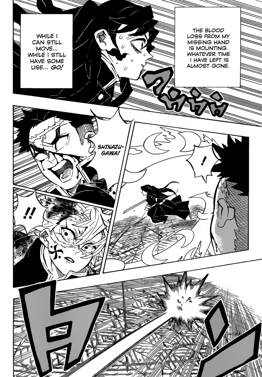Kimetsu no Yaiba Chapter 173 page 8 - Chapter 173: The Path of Opening a Steadfast Heart