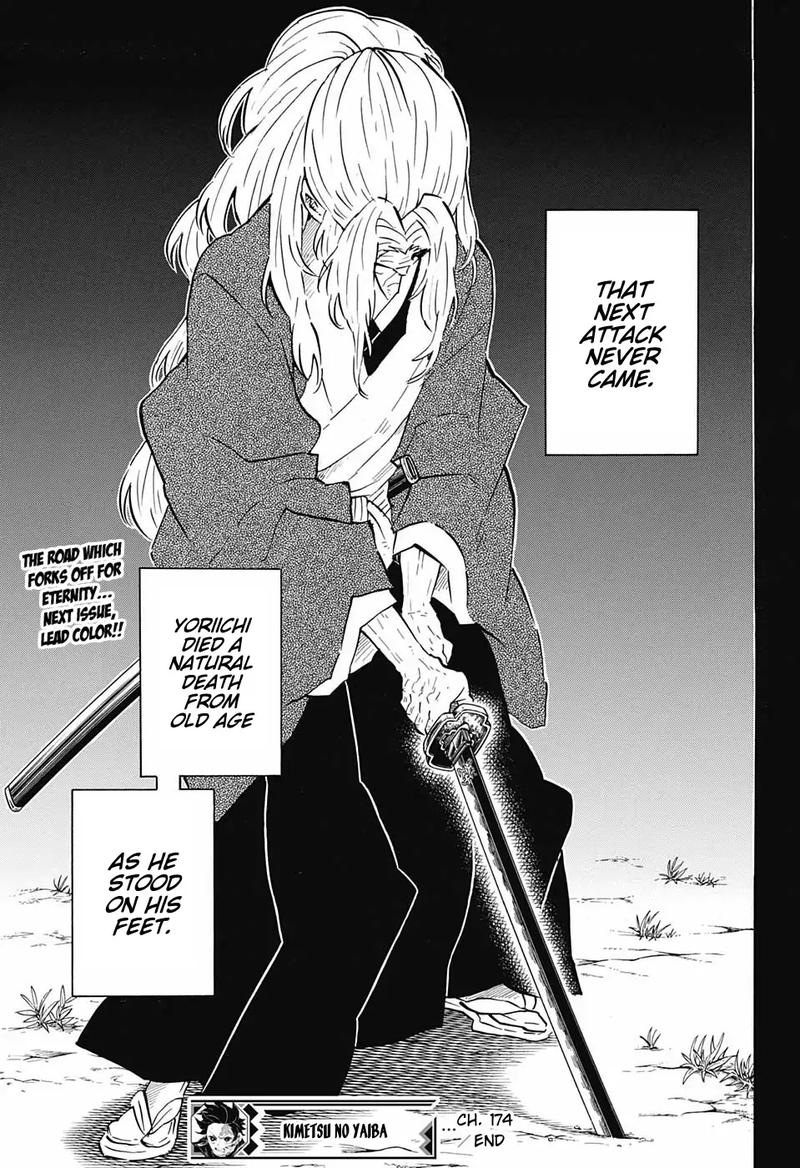 Kimetsu no Yaiba Chapter 174 page 19 - Chapter 174: Nightmare on the Night of a Red Moon