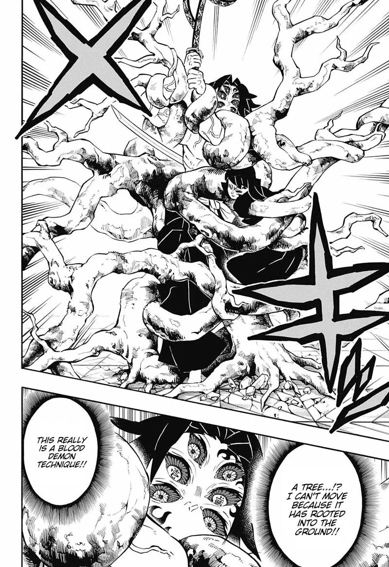 Kimetsu no Yaiba Chapter 174 page 4 - Chapter 174: Nightmare on the Night of a Red Moon