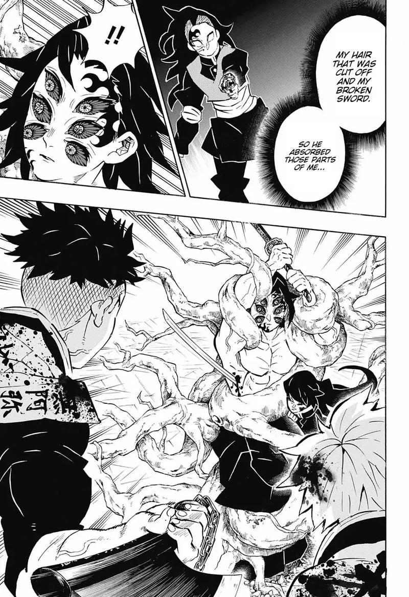 Kimetsu no Yaiba Chapter 174 page 5 - Chapter 174: Nightmare on the Night of a Red Moon