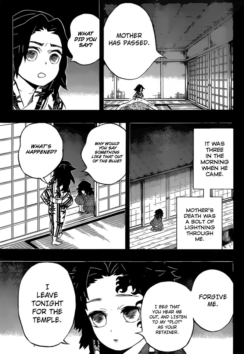 Kimetsu no Yaiba Chapter 177 page 15 - Chapter 177: Younger Brother