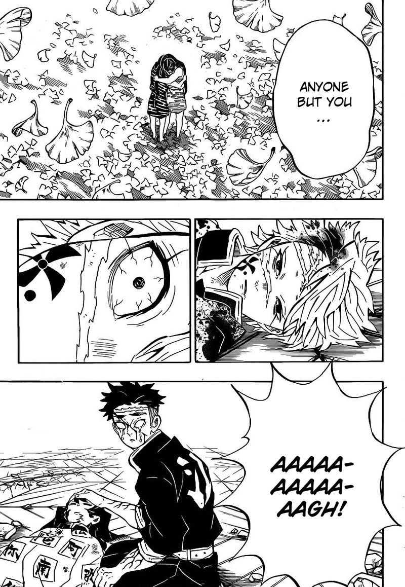 Kimetsu no Yaiba Chapter 179 page 13 - Chapter 179: Feelings For Elder Brother, Feelings For Younger Brother