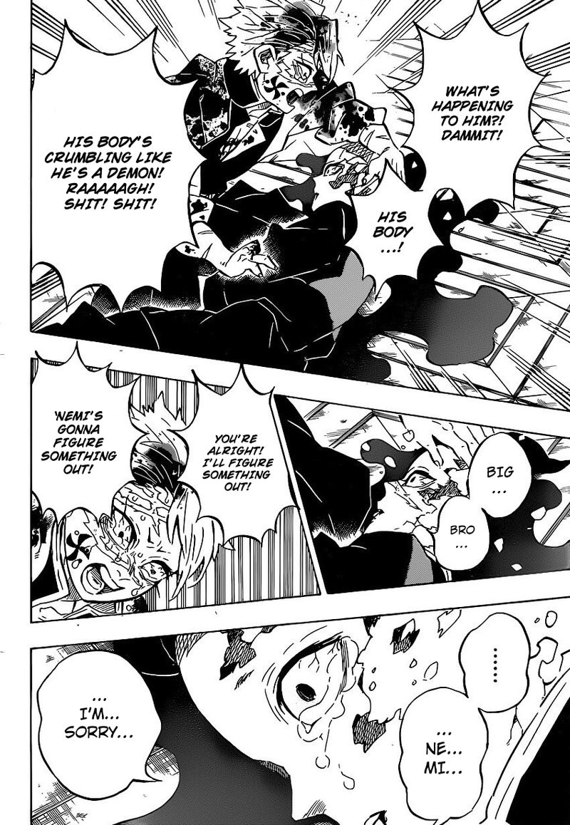 Kimetsu no Yaiba Chapter 179 page 14 - Chapter 179: Feelings For Elder Brother, Feelings For Younger Brother
