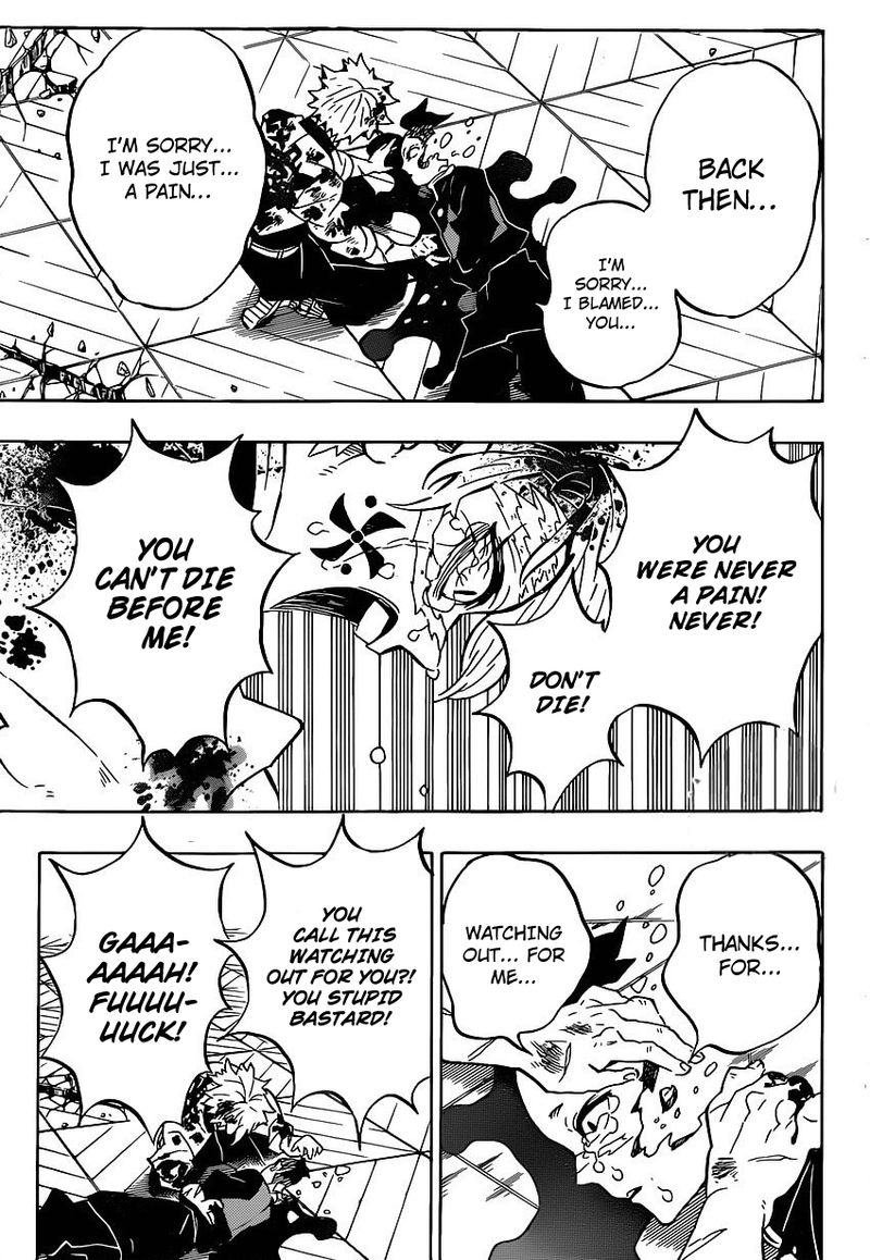 Kimetsu no Yaiba Chapter 179 page 15 - Chapter 179: Feelings For Elder Brother, Feelings For Younger Brother