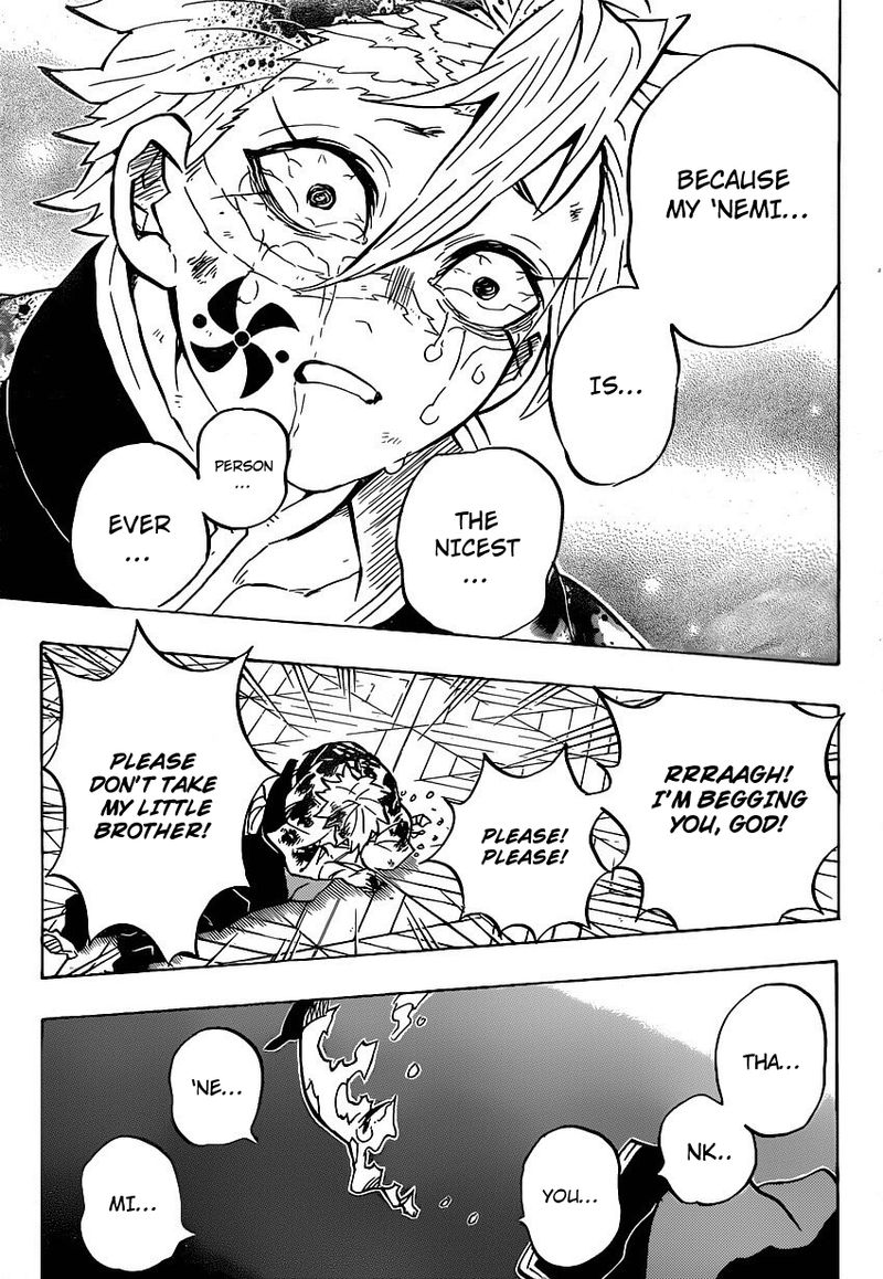 Kimetsu no Yaiba Chapter 179 page 17 - Chapter 179: Feelings For Elder Brother, Feelings For Younger Brother
