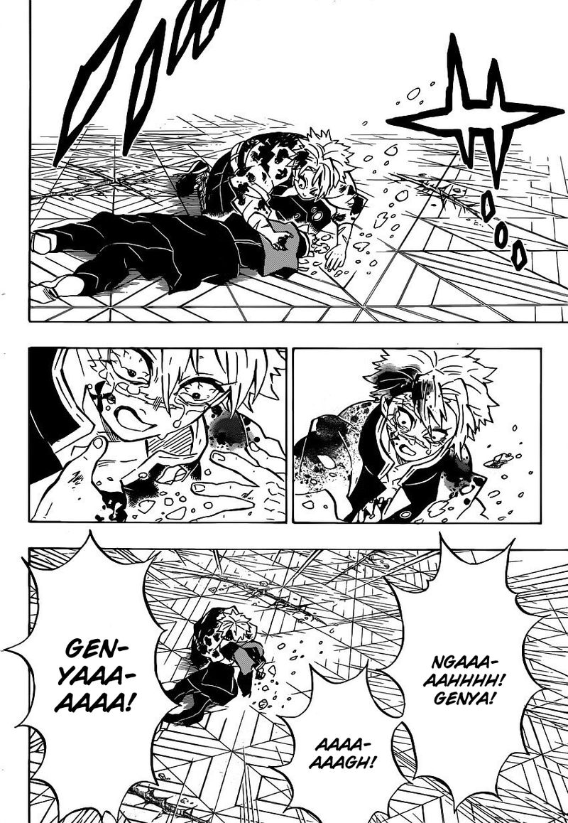 Kimetsu no Yaiba Chapter 179 page 18 - Chapter 179: Feelings For Elder Brother, Feelings For Younger Brother