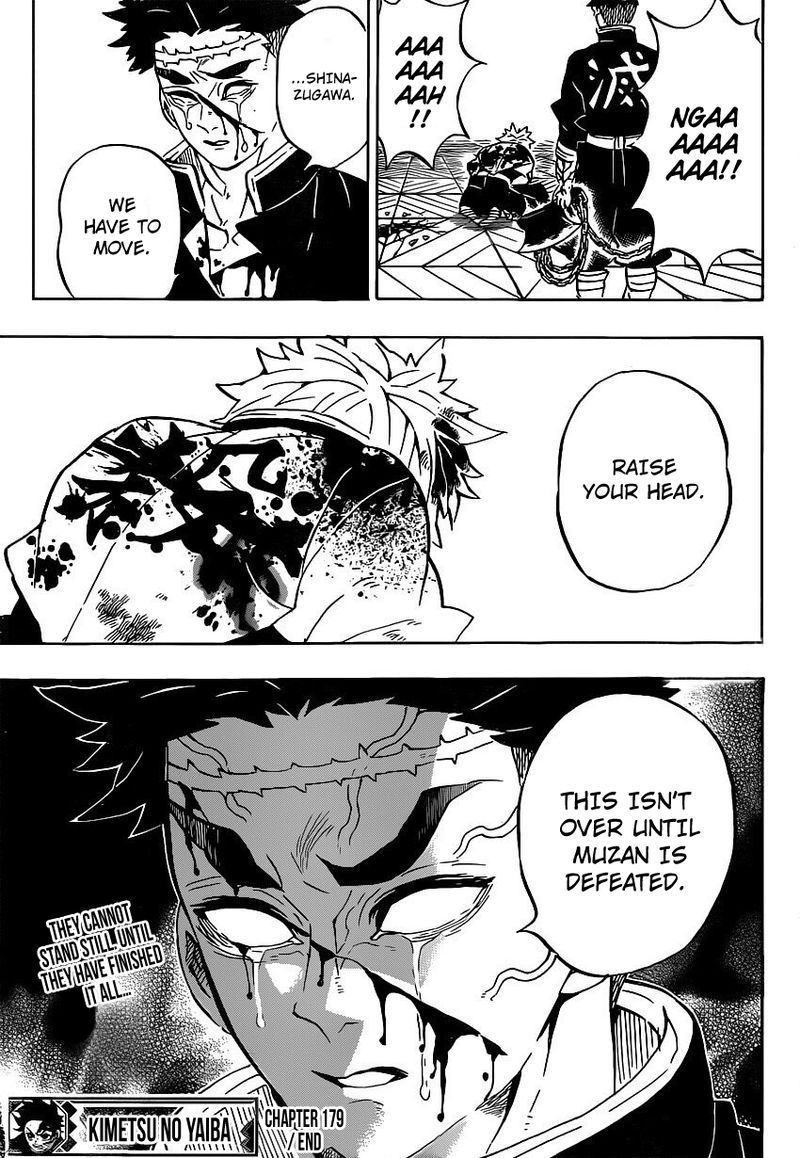 Kimetsu no Yaiba Chapter 179 page 19 - Chapter 179: Feelings For Elder Brother, Feelings For Younger Brother